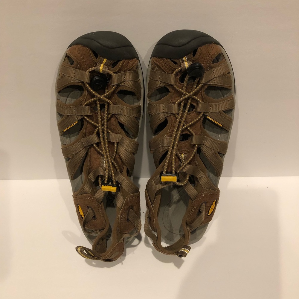 KEEN Women’s Whisper Soft Sandal, Brown, Size 9, New Never Worn